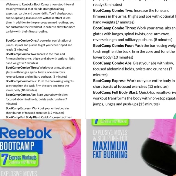 Reebok Bootcamp DVD - Picture 2 of 14